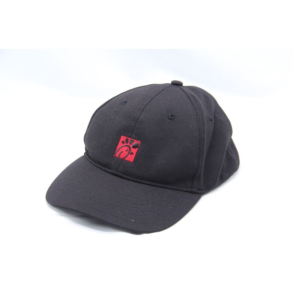 Chic Fil A Employee Team Style Member Hat Cap Polyester Black Strapback Unisex